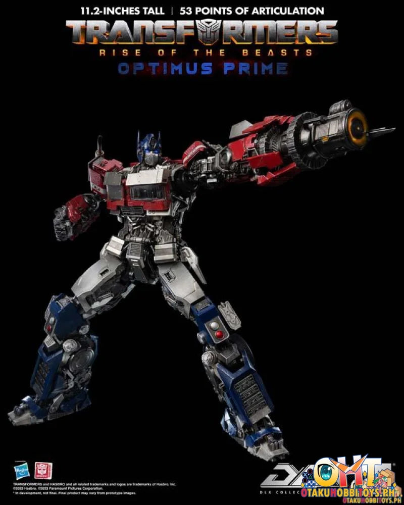 Threezero Transformers: Rise Of The Beasts Dlx Optimus Prime