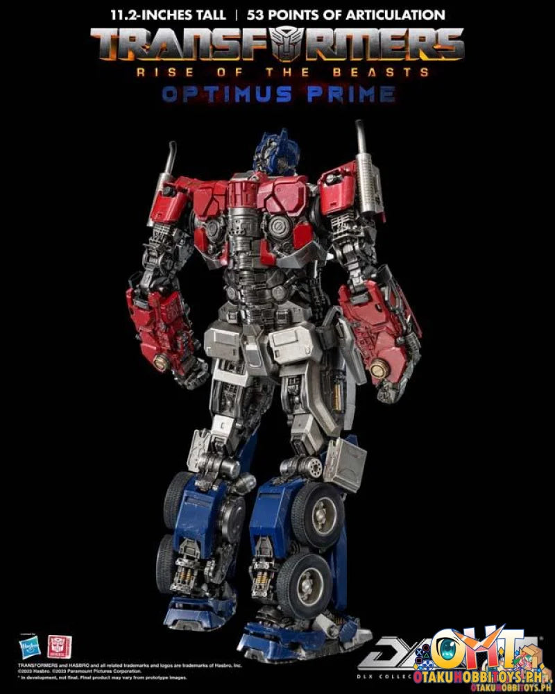 Threezero Transformers: Rise Of The Beasts Dlx Optimus Prime