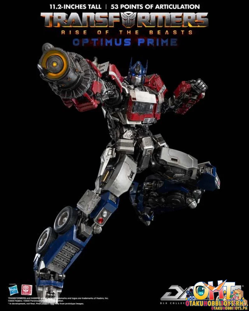 Threezero Transformers: Rise Of The Beasts Dlx Optimus Prime