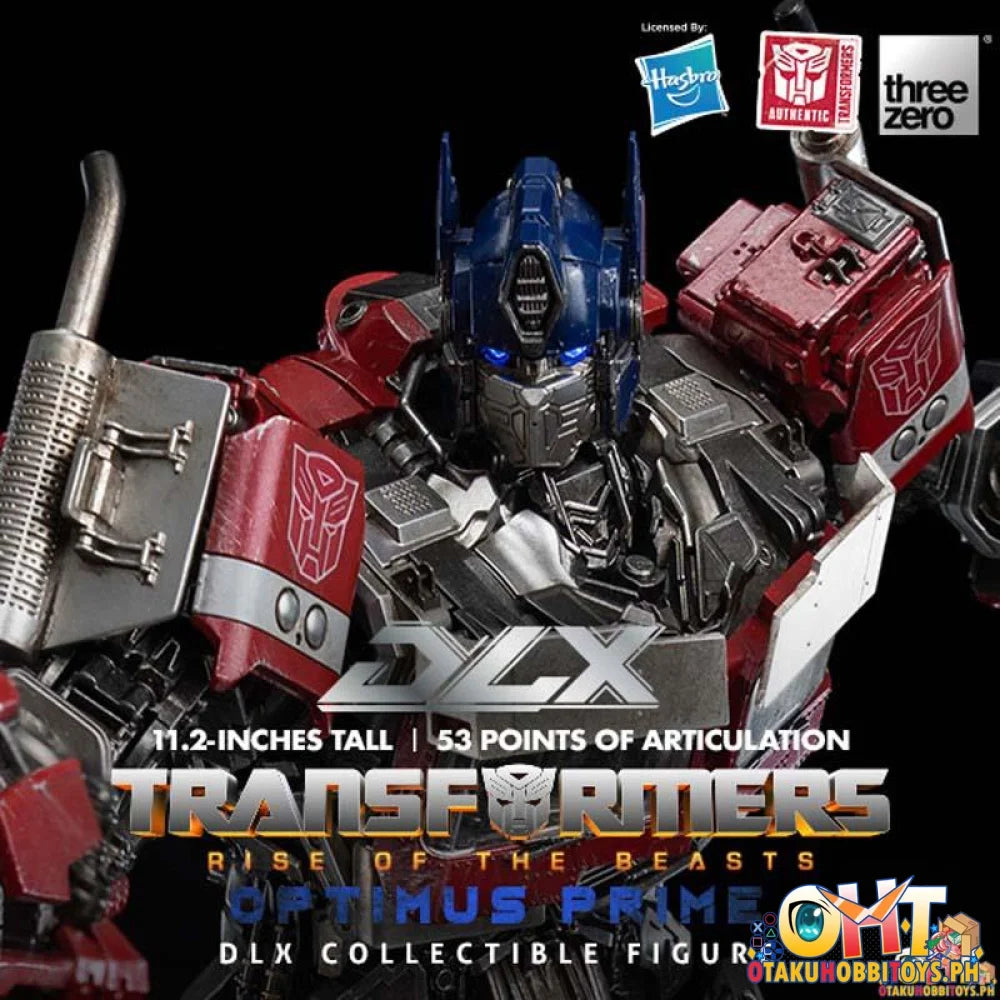 Threezero Transformers: Rise Of The Beasts Dlx Optimus Prime