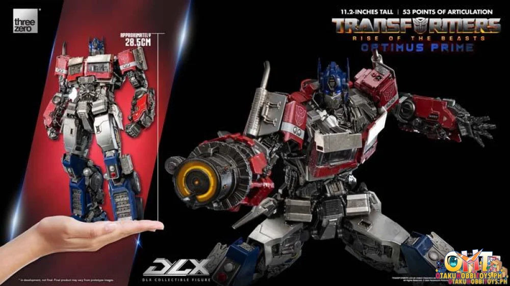 Threezero Transformers: Rise Of The Beasts Dlx Optimus Prime