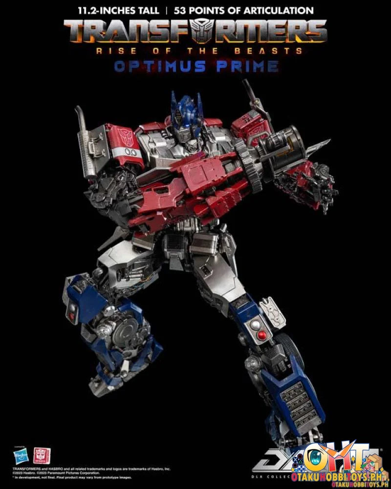 Threezero Transformers: Rise Of The Beasts Dlx Optimus Prime