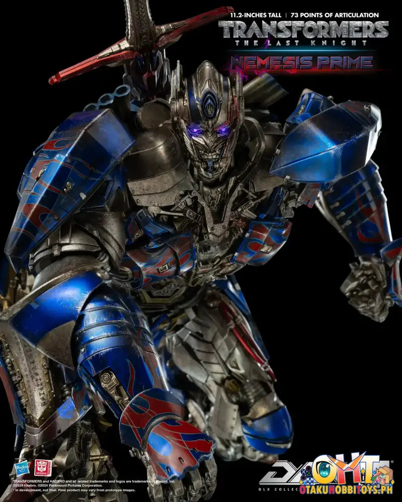 Threezero Transformers: The Last Knight Dlx Nemesis Prime