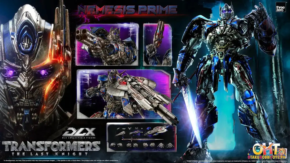 Threezero Transformers: The Last Knight Dlx Nemesis Prime