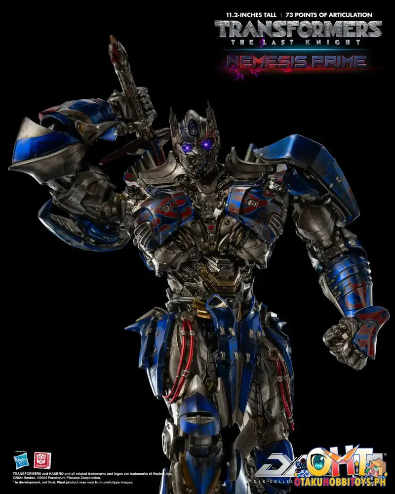 Threezero Transformers: The Last Knight Dlx Nemesis Prime