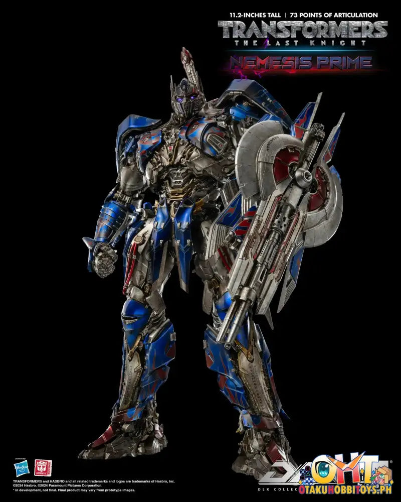 Threezero Transformers: The Last Knight Dlx Nemesis Prime