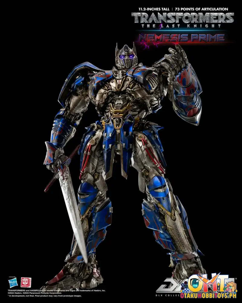 Threezero Transformers: The Last Knight Dlx Nemesis Prime