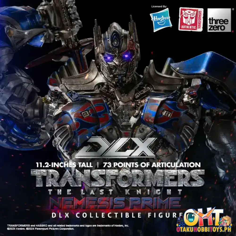 Threezero Transformers: The Last Knight Dlx Nemesis Prime