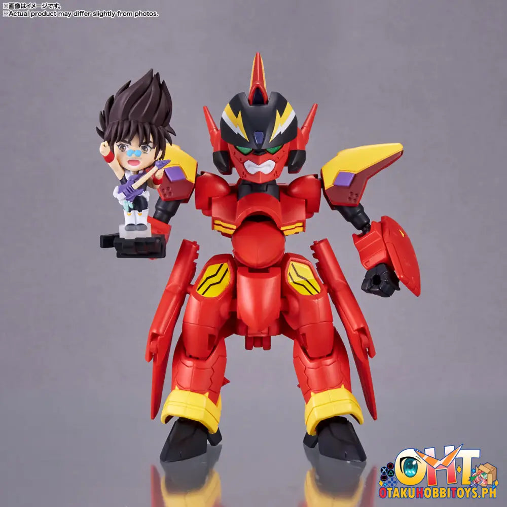 Tiny Session Vf-19 Custom Fire Valkyrie With Basara Nekki - Macross 7