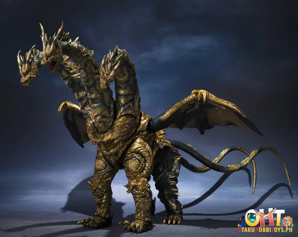 Toho Monster Character Series Toho Monster Character S.H.MonsterArts KAIZER GHIDORAH - Articulated Figure