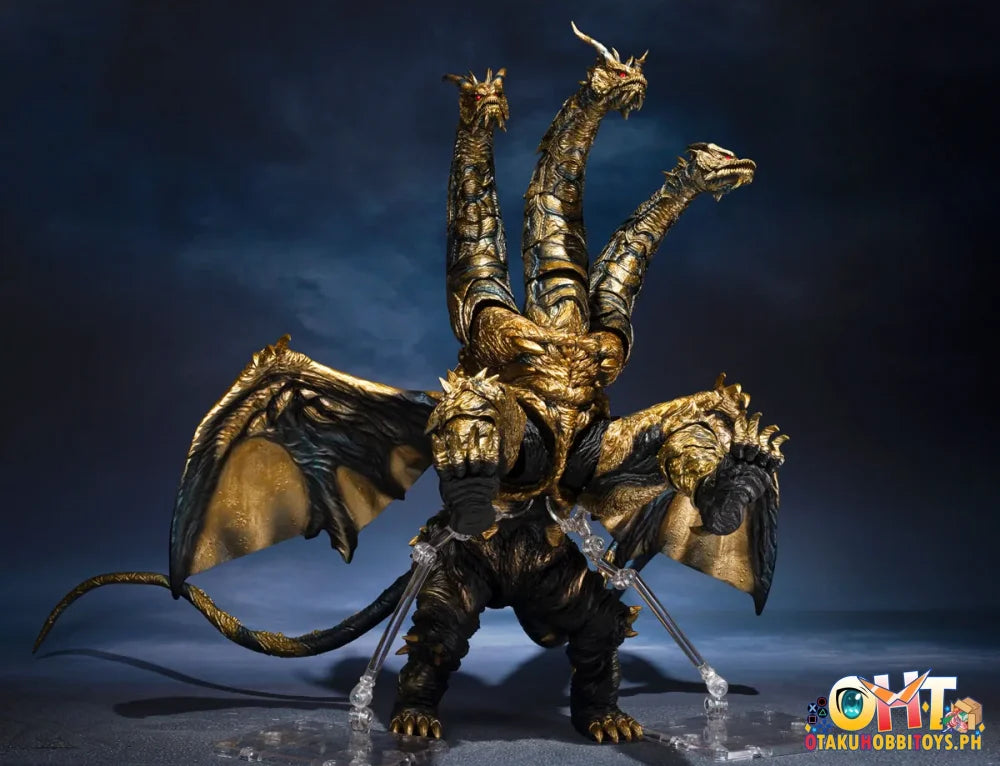 Toho Monster Character Series Toho Monster Character S.H.MonsterArts KAIZER GHIDORAH - Articulated Figure