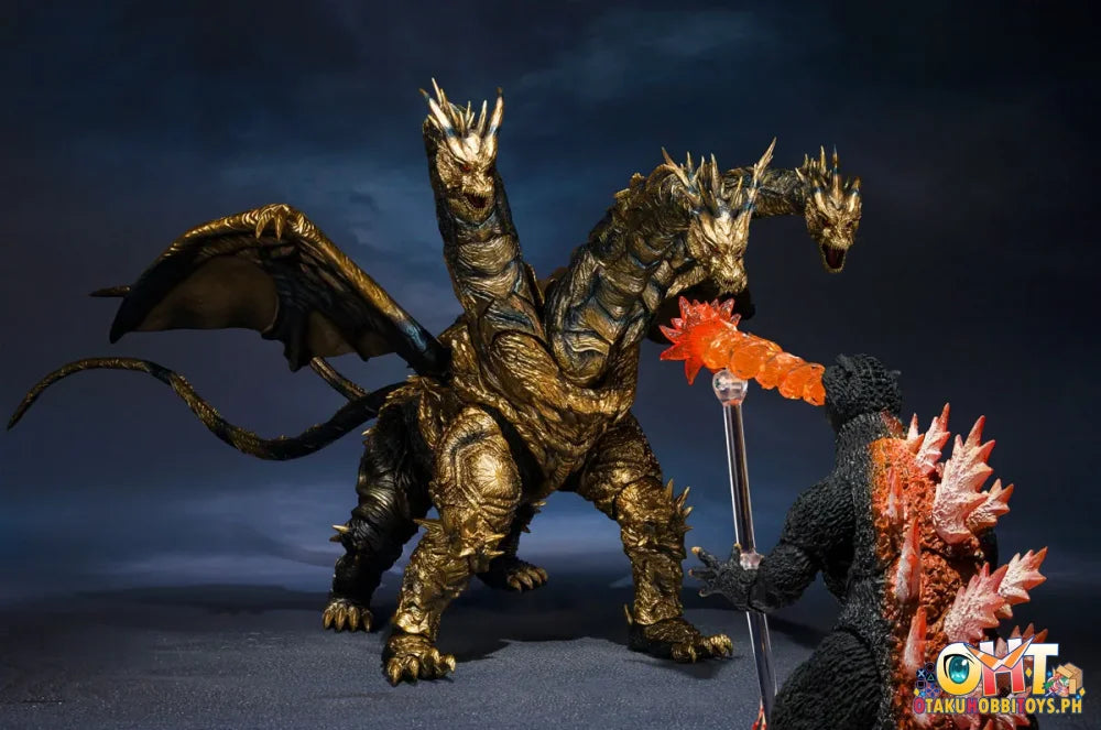 Toho Monster Character Series Toho Monster Character S.H.MonsterArts KAIZER GHIDORAH - Articulated Figure