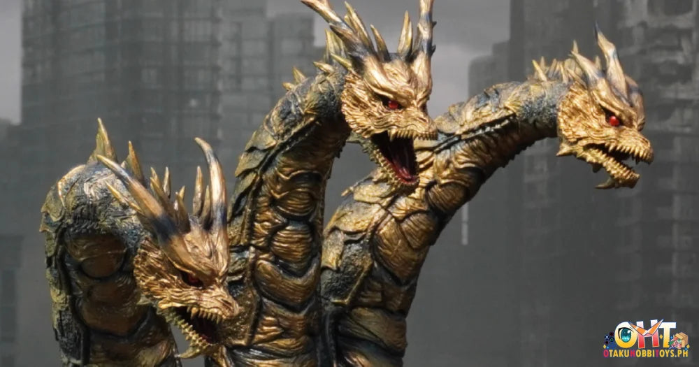 Toho Monster Character Series Toho Monster Character S.H.MonsterArts KAIZER GHIDORAH - Articulated Figure
