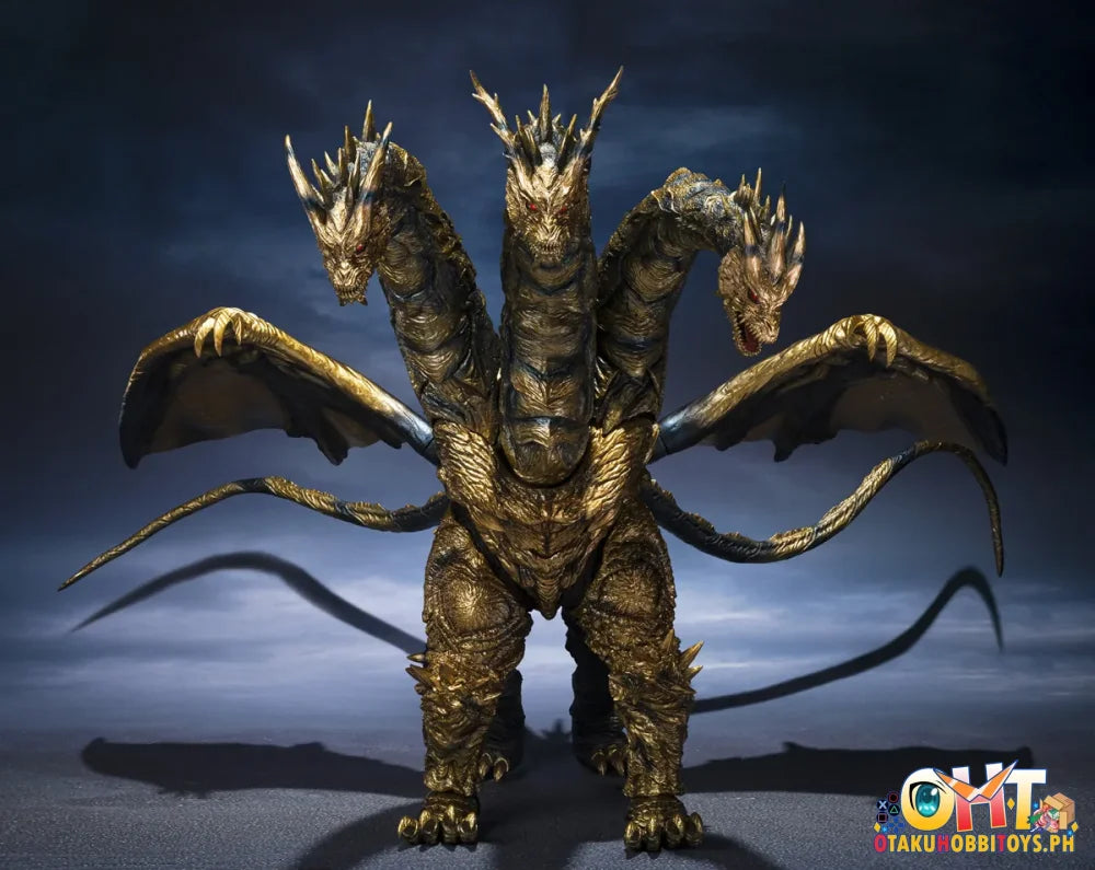 Toho Monster Character Series Toho Monster Character S.H.MonsterArts KAIZER GHIDORAH - Articulated Figure