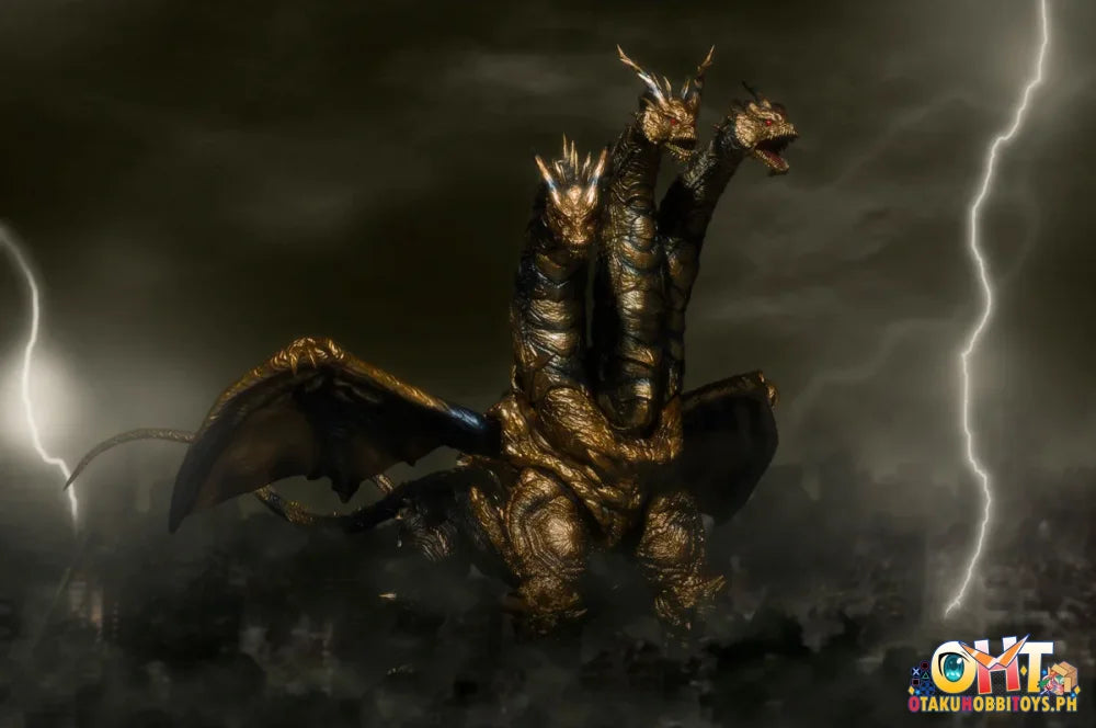 Toho Monster Character Series Toho Monster Character S.H.MonsterArts KAIZER GHIDORAH - Articulated Figure
