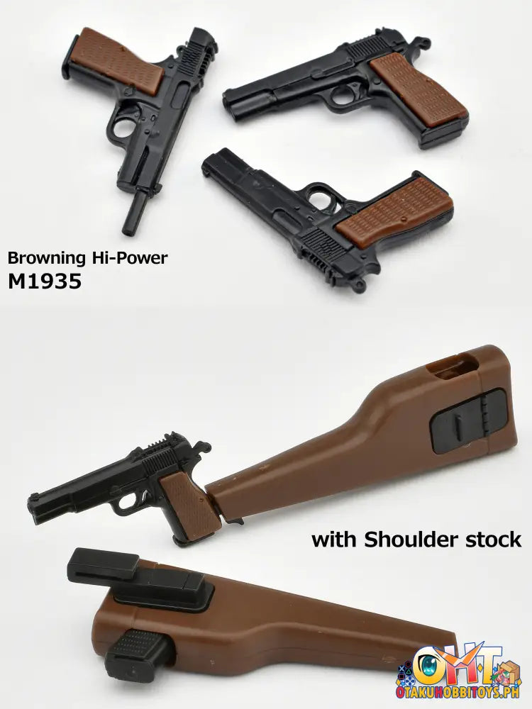 Tomytec 1/12 Little Armory [La096] Browning High-Power Type