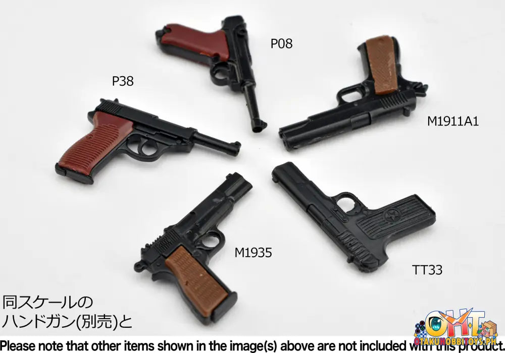 Tomytec 1/12 Little Armory [La096] Browning High-Power Type