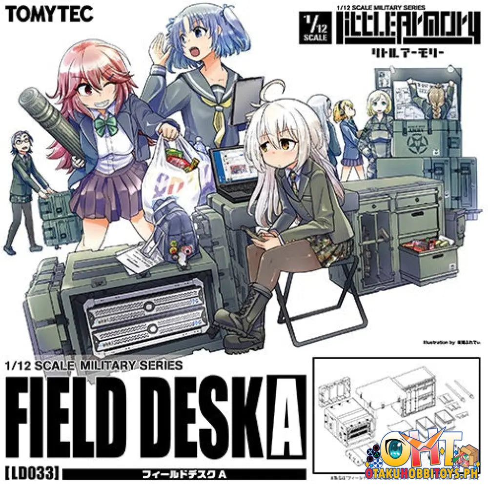 Tomytec 1/12 Little Armory [Ld033] Field Desk A