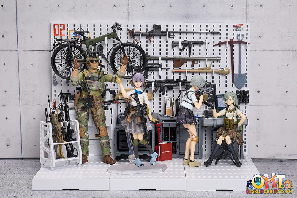 TOMYTEC Little Armory figma Miyo Asato Summer Uniform ver. 1.5 - Articulated Figure