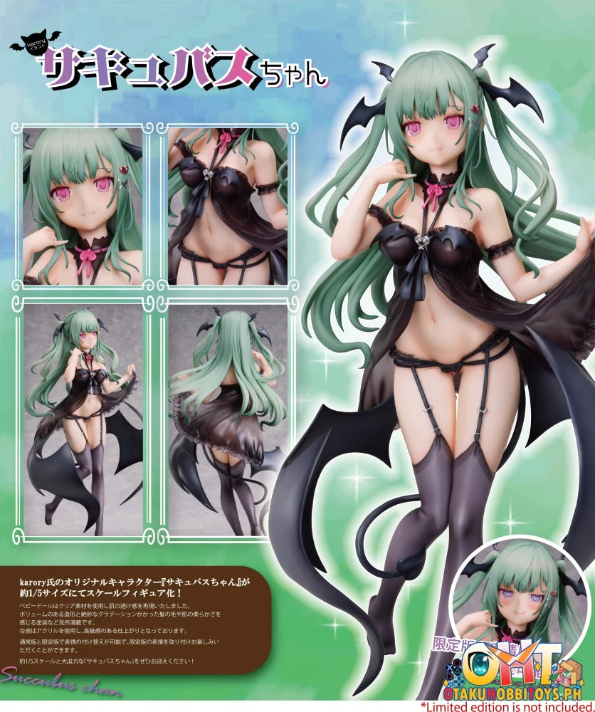 Union Creative International 1/5 Karory Illstration Succubus-Chan Complete Figure (Union Online