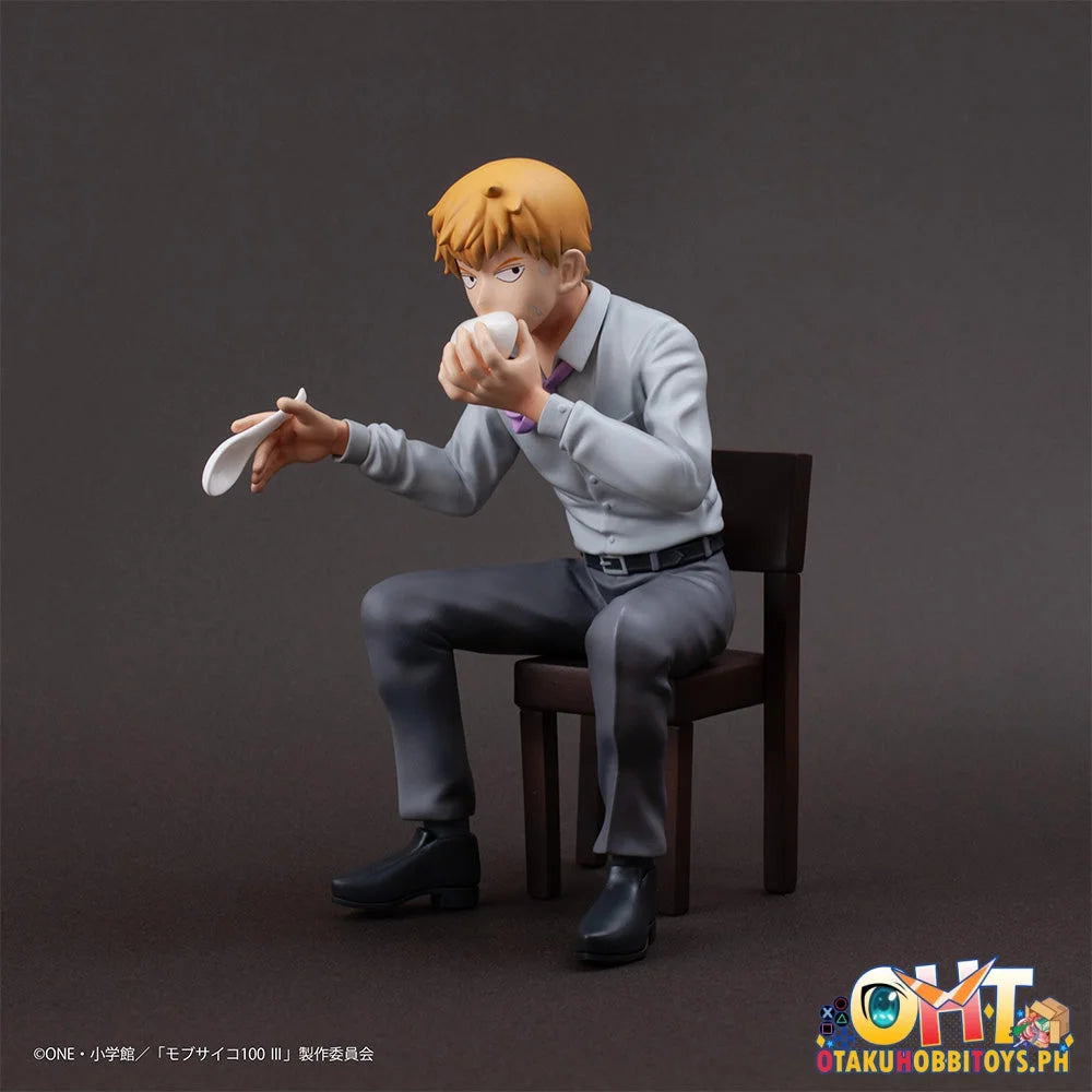Union Creative International Mob Psycho 100 III × Bunbougu Cafe 2022 Figure Arataka Reigen