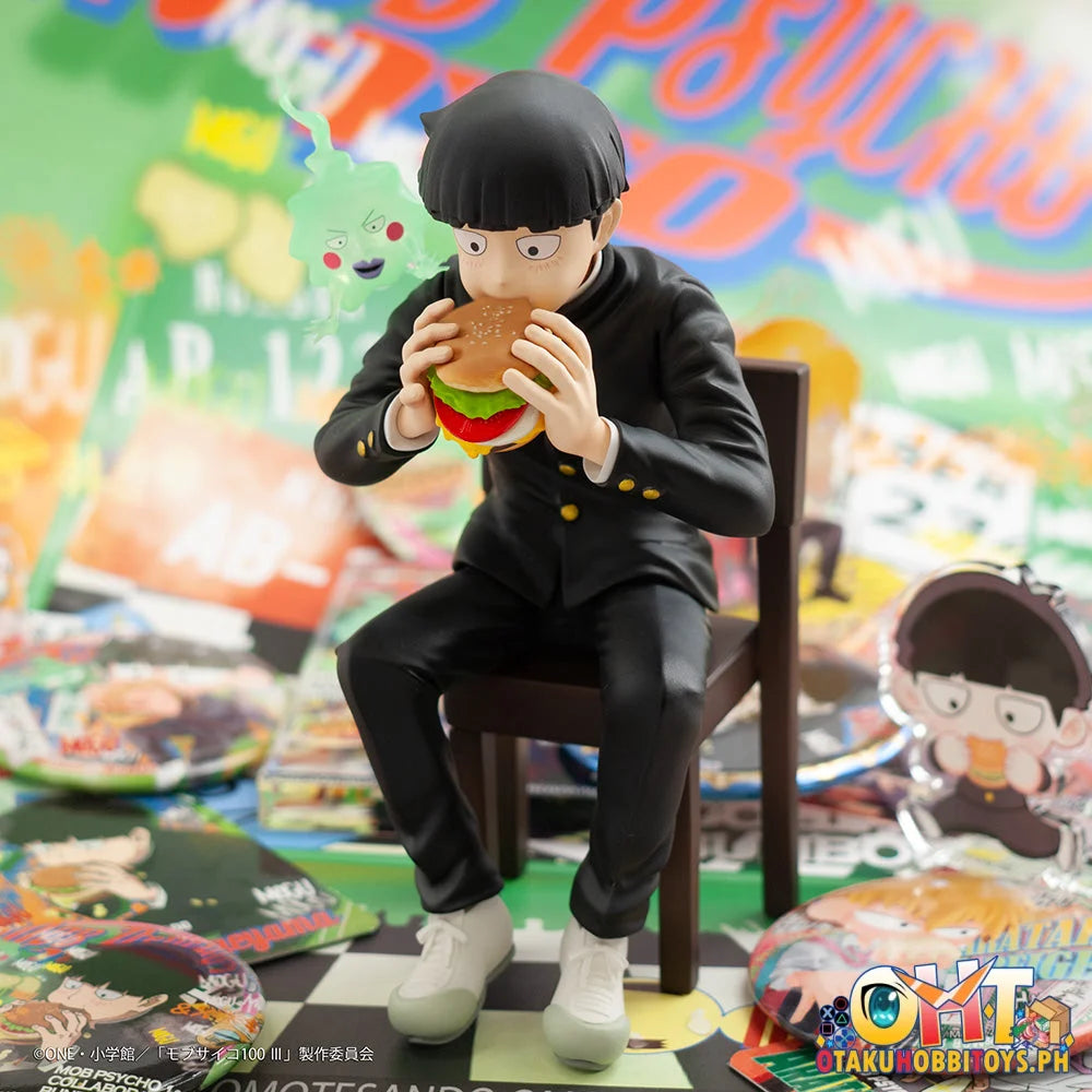 Union Creative International Mob Psycho 100 III × Bunbougu Cafe 2022 Figure Shigeo Kageyama & Ekubo