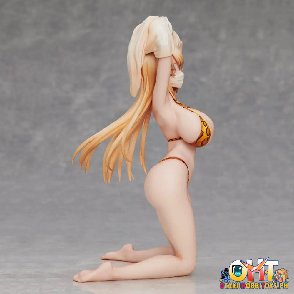 Union Creative Popqn Illustration Leopard Print Swimsuit Scale Figure