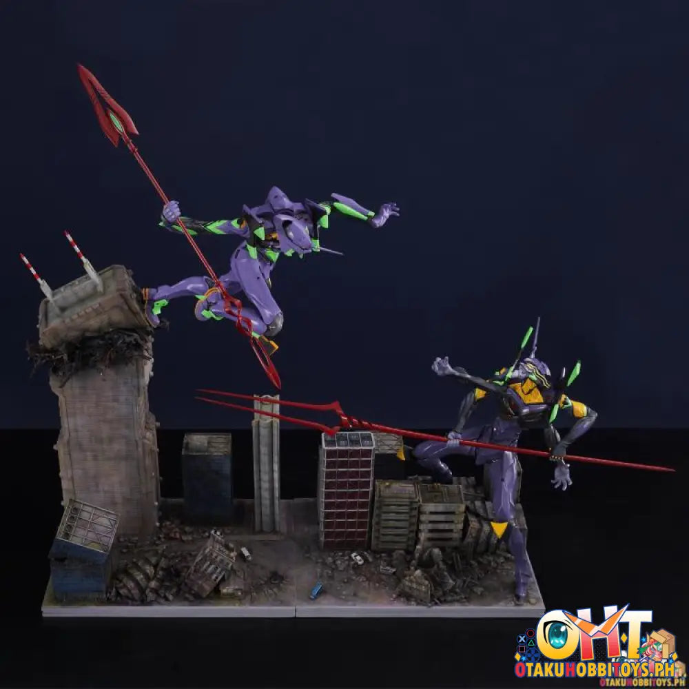 Union Creative Scene Scape Diorama [Evangelion:3.0+1.0 Thrice Upon A Time] Eva Unit 01 Vs 13