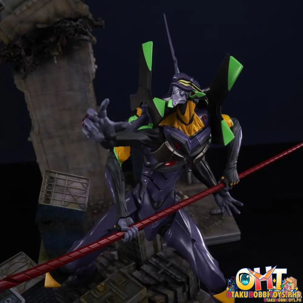 Union Creative Scene Scape Diorama [Evangelion:3.0+1.0 Thrice Upon A Time] Eva Unit 01 Vs 13