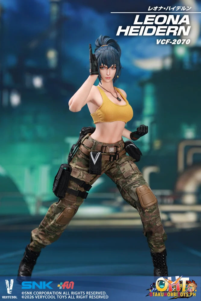 VERYCOOL 1/6 The King of Fighters XIV Leona Heidern Scale Figure