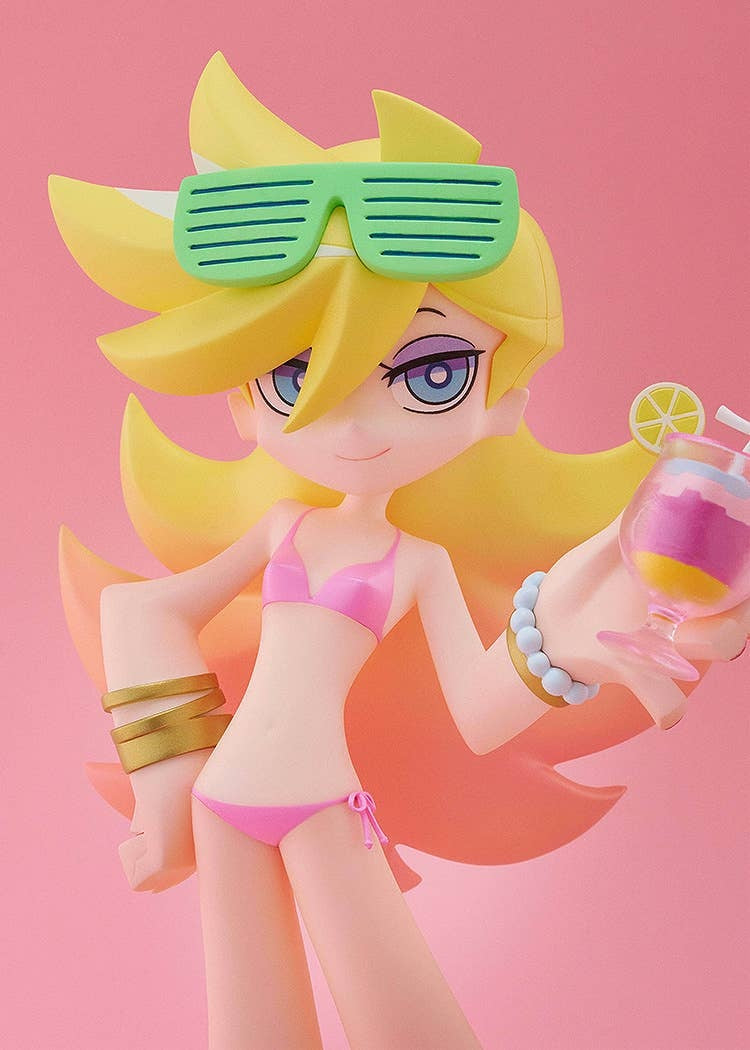 WAVE New PANTY & STOCKING with GARTERBELT POP UP PARADE BEACH QUEENS Panty L Size