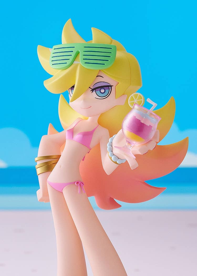 WAVE New PANTY & STOCKING with GARTERBELT POP UP PARADE BEACH QUEENS Panty L Size