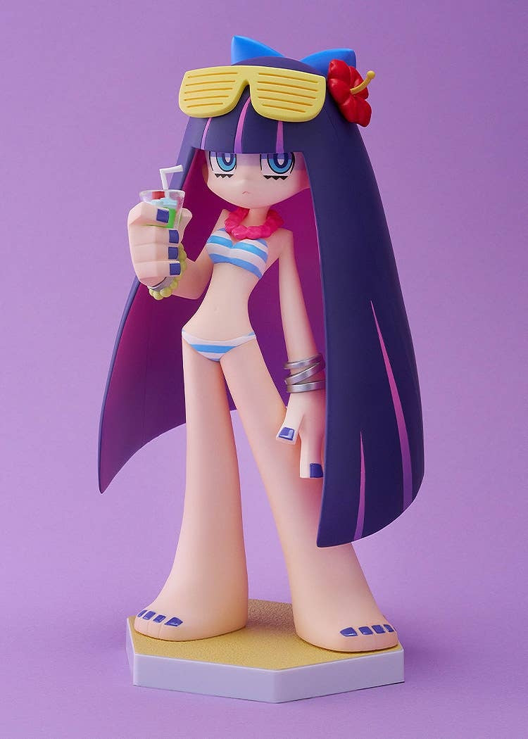 WAVE New PANTY & STOCKING with GARTERBELT POP UP PARADE BEACH QUEENS Stocking L Size