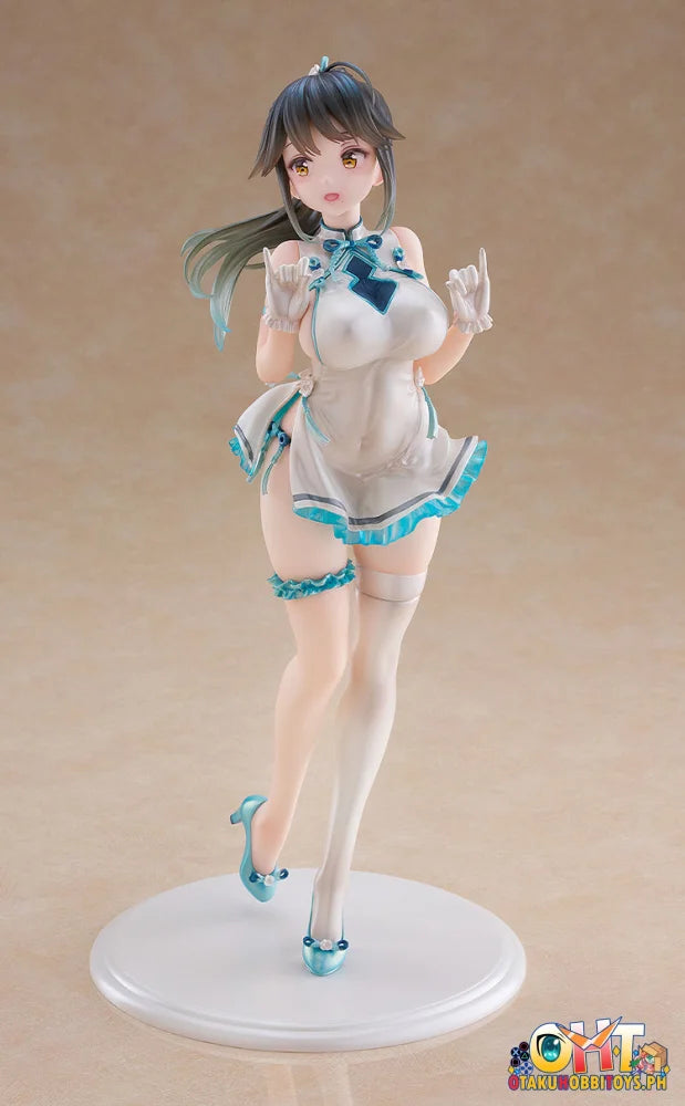 WAVE 1/6 Avian Romance Pink Label Ponytail Girl: Qipao Scale Figure