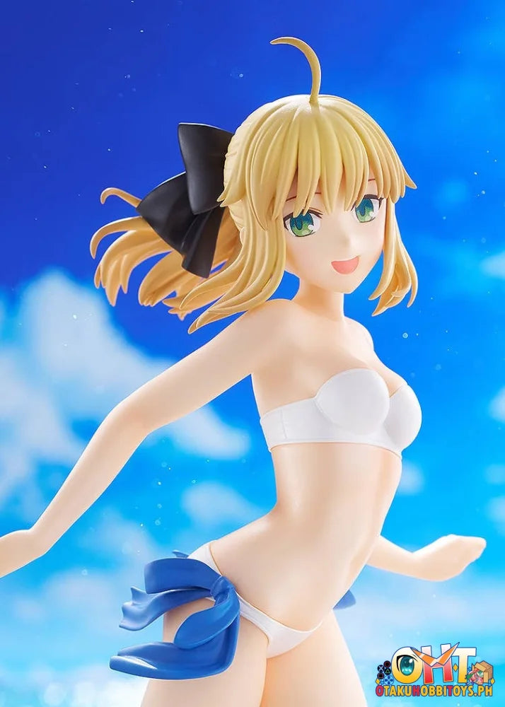 WAVE Fate/stay night POP UP PARADE BEACH QUEENS Saber Lily L Size Scale Figure