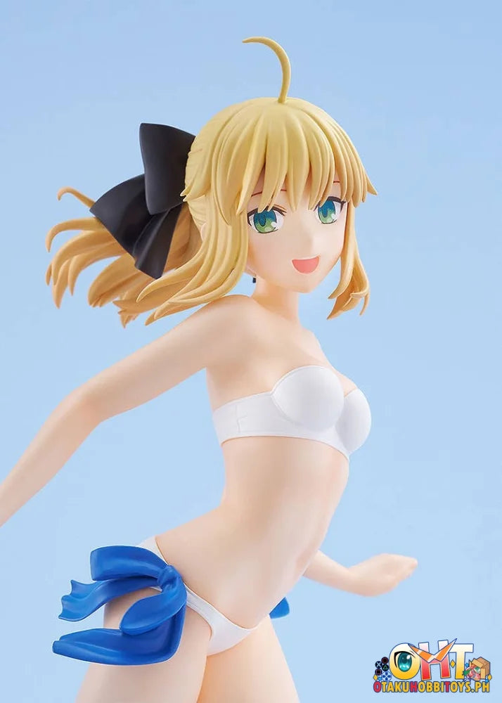 WAVE Fate/stay night POP UP PARADE BEACH QUEENS Saber Lily L Size Scale Figure