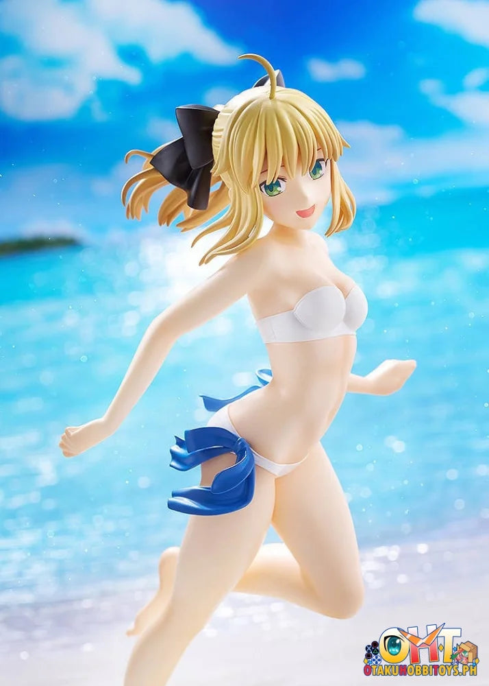WAVE Fate/stay night POP UP PARADE BEACH QUEENS Saber Lily L Size Scale Figure