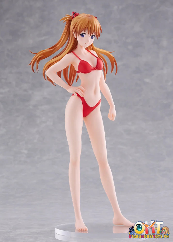 WAVE Rebuild of Evangelion POP UP PARADE BEACH QUEENS Asuka Shikinami Langley (Bikini Style) L Size - Scale Figure