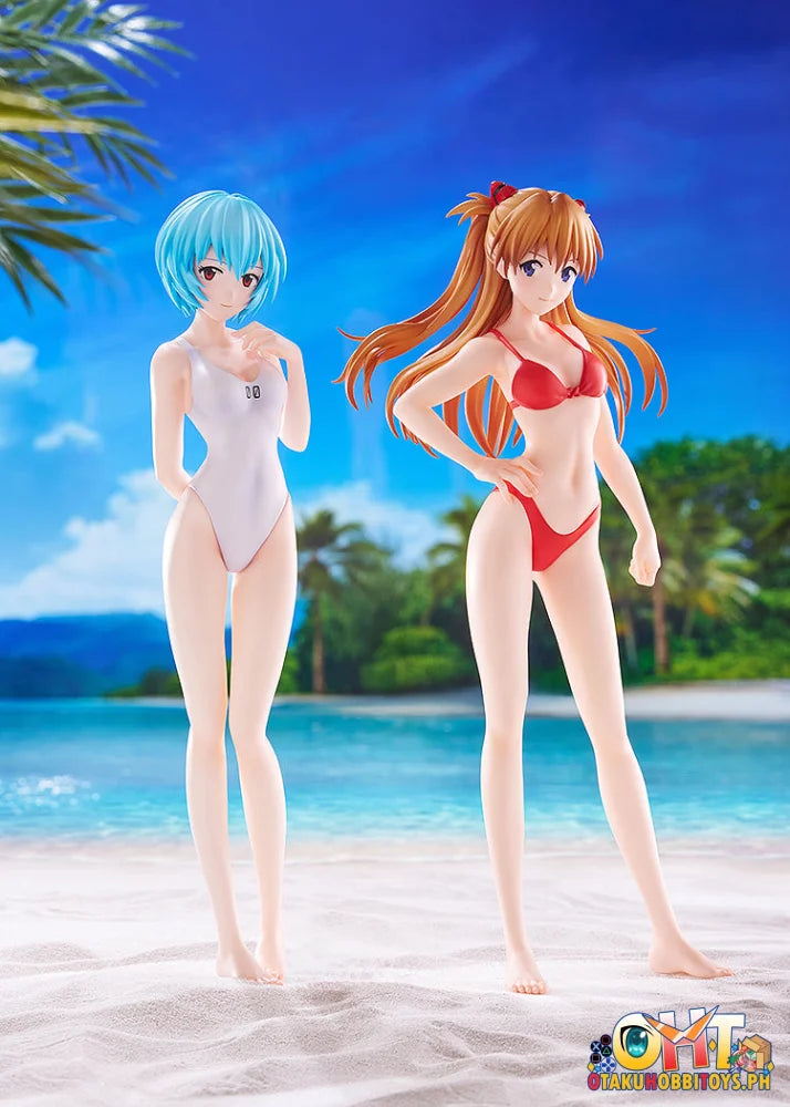 WAVE Rebuild of Evangelion POP UP PARADE BEACH QUEENS Asuka Shikinami Langley (Bikini Style) L Size - Scale Figure