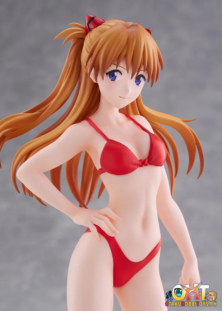WAVE Rebuild of Evangelion POP UP PARADE BEACH QUEENS Asuka Shikinami Langley (Bikini Style) L Size - Scale Figure