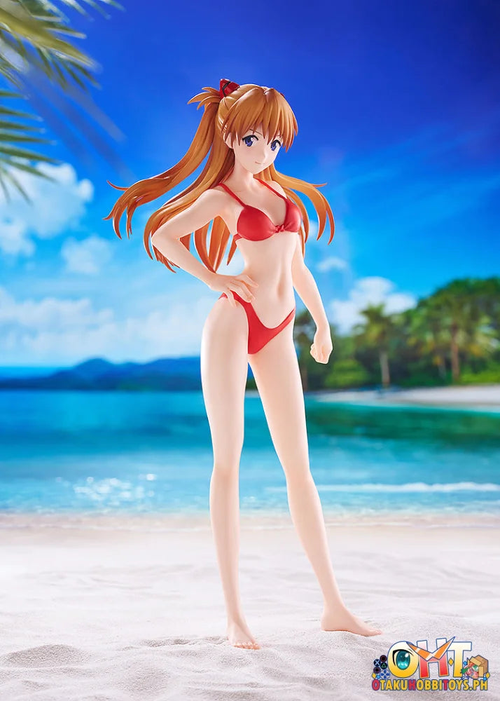 WAVE Rebuild of Evangelion POP UP PARADE BEACH QUEENS Asuka Shikinami Langley (Bikini Style) L Size - Scale Figure