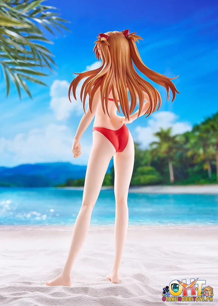 WAVE Rebuild of Evangelion POP UP PARADE BEACH QUEENS Asuka Shikinami Langley (Bikini Style) L Size - Scale Figure