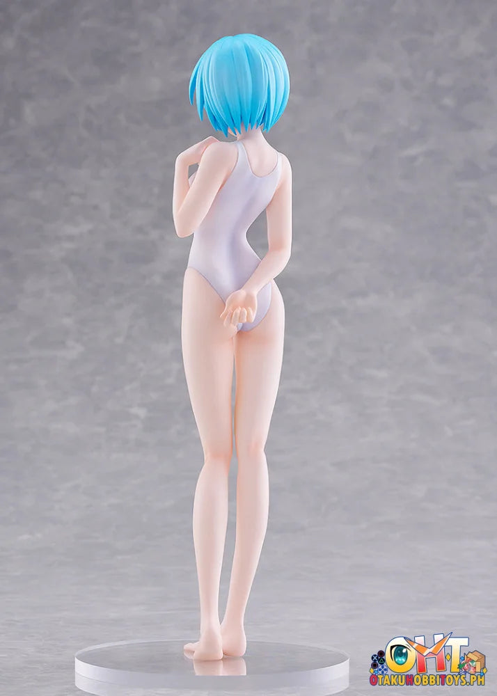 WAVE Rebuild of Evangelion POP UP PARADE BEACH QUEENS Rei Ayanami (One-Piece Style) L Size - Scale Figure