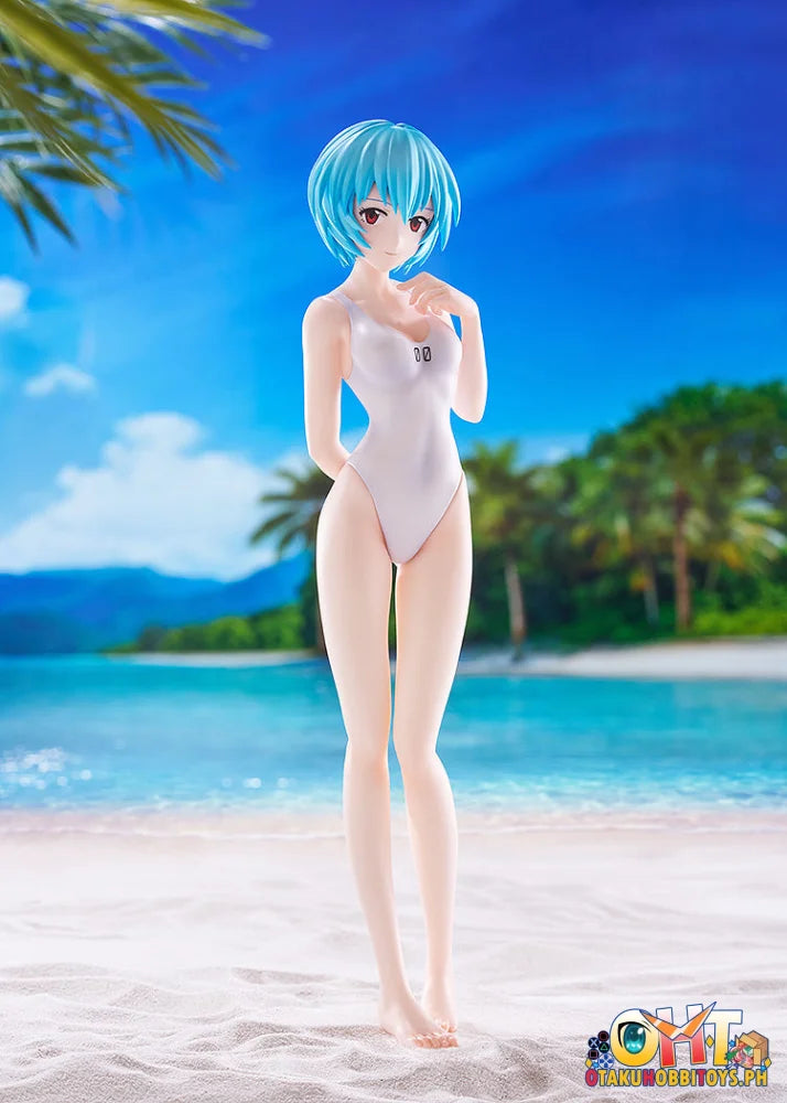 WAVE Rebuild of Evangelion POP UP PARADE BEACH QUEENS Rei Ayanami (One-Piece Style) L Size - Scale Figure