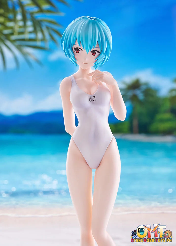 WAVE Rebuild of Evangelion POP UP PARADE BEACH QUEENS Rei Ayanami (One-Piece Style) L Size - Scale Figure