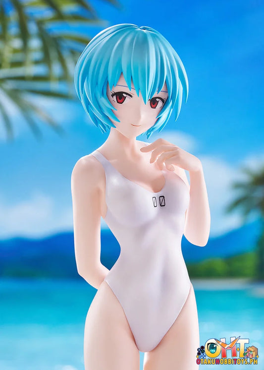 WAVE Rebuild of Evangelion POP UP PARADE BEACH QUEENS Rei Ayanami (One-Piece Style) L Size - Scale Figure