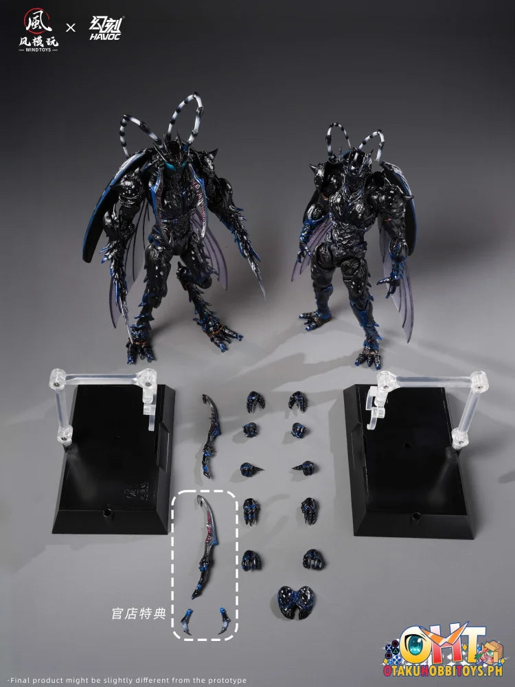 Wind Toys x HAVOC 1/12 Elytra Era Series Sheathborn Longicorn Type Set Edition