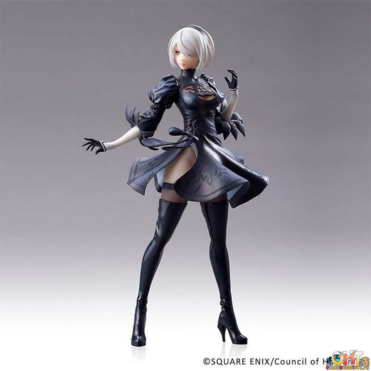 Square Enix NieR:Automata ver.1.1a Statuette - 2B (YoRHa No.2 Type B) No Goggles ver.