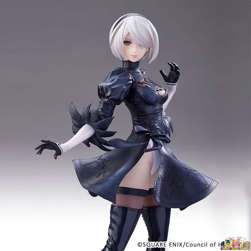 Square Enix NieR:Automata ver.1.1a Statuette - 2B (YoRHa No.2 Type B) No Goggles ver.