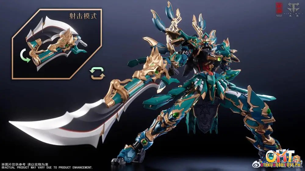 Zen Of Collectible Cangdao Model Cd-01U Azure Dragon Battle Version